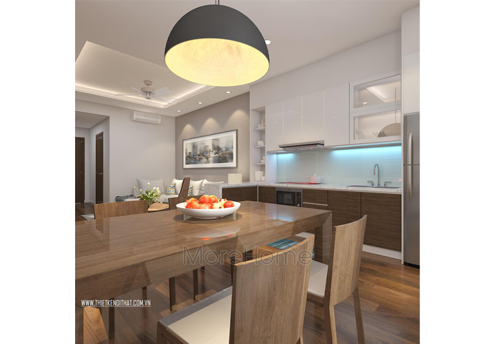 Tranh kính ốp bếp lạ mắt cho phòng bếp