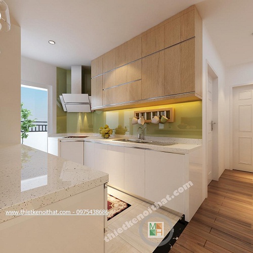 Tủ bếp Laminate là gì?