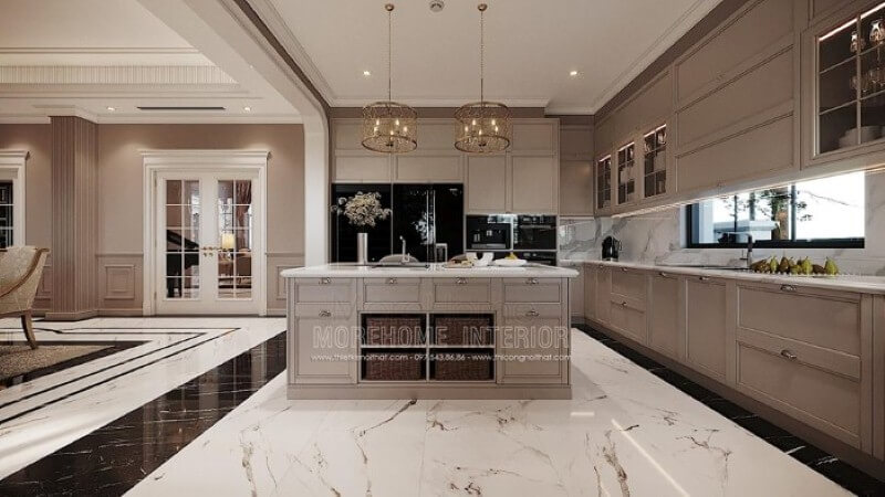 Bật mí top thiết kế nội thất bếp đẹp, tiện nghi