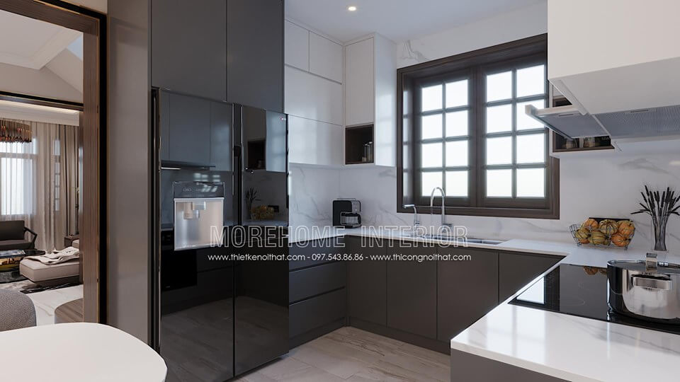 Thiết kế nội thất phòng bếp nhỏ