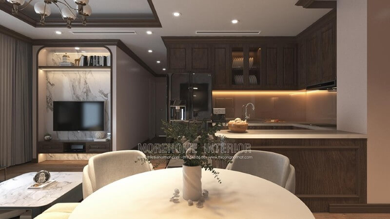 Ý tưởng thiết kế nội thất phòng bếp nhỏ hiện đại và tiện nghi