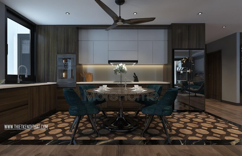 Mẫu phòng bếp đẹp và ấn tượng của MoreHome