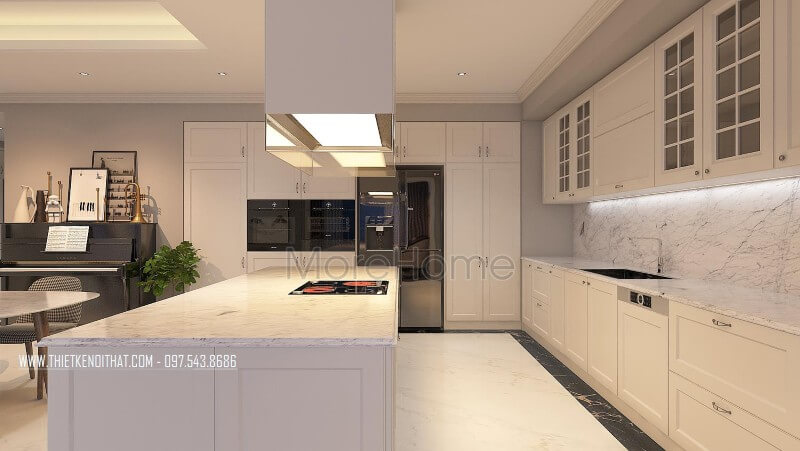 Mẫu phòng bếp đẹp và ấn tượng của MoreHome