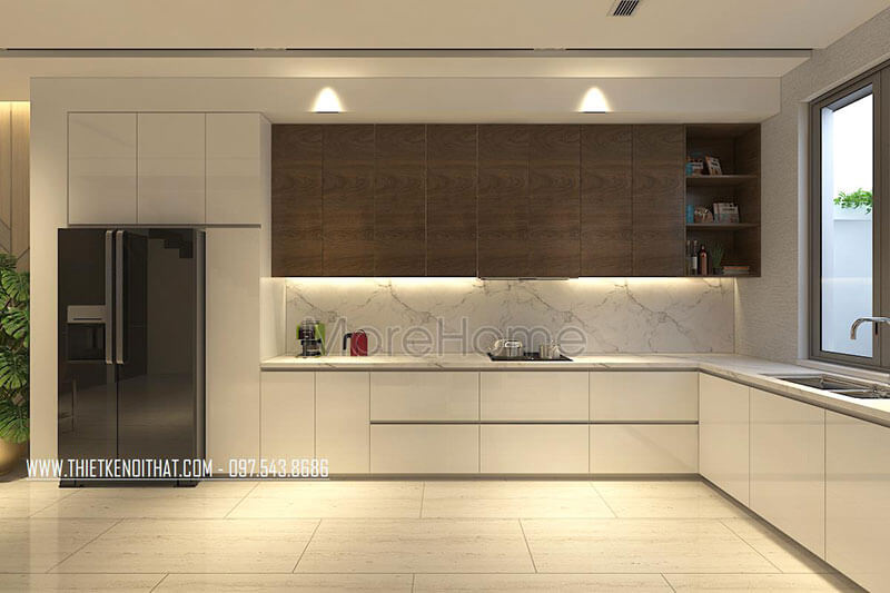 Mẫu phòng bếp đẹp và ấn tượng của MoreHome
