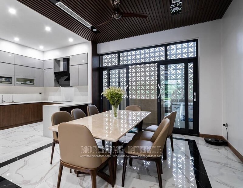 Bàn ăn biệt thự