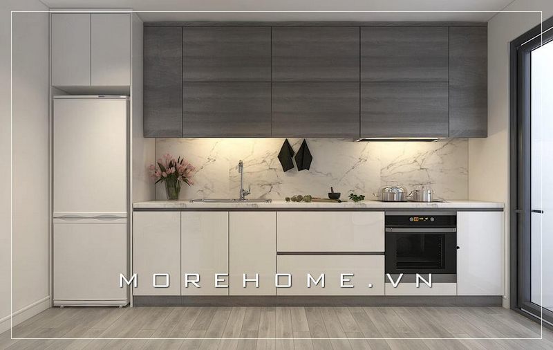 Mẫu thiết kế nội thất phòng bếp đẹp sang trọng và ấn tượng