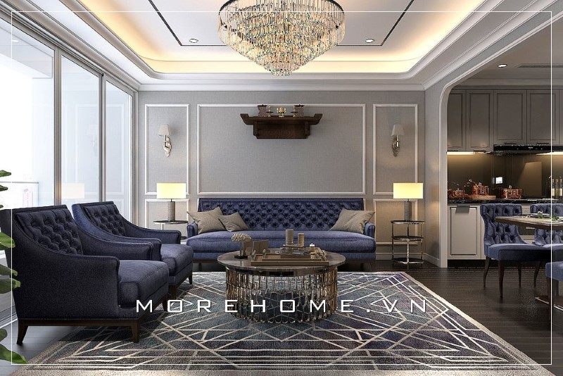Ghế sofa màu tím đẹp cung cấp sự êm ái và thoải mái khi sử dụng.